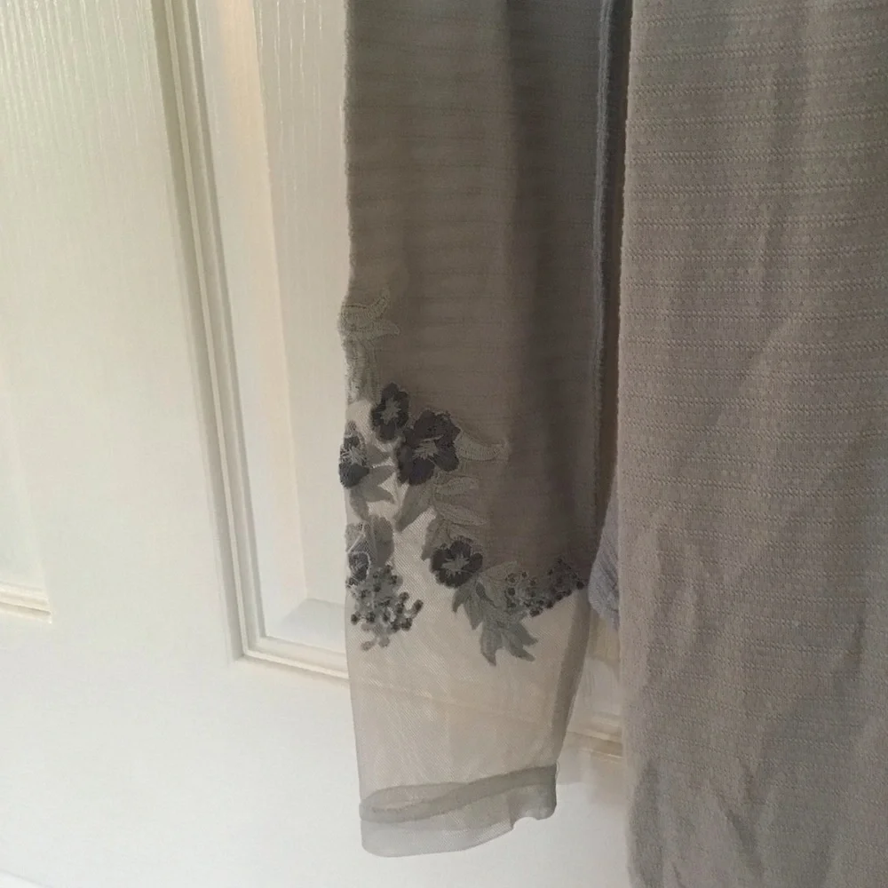 Free people floral mesh dress blue S - Picture 5 of 6